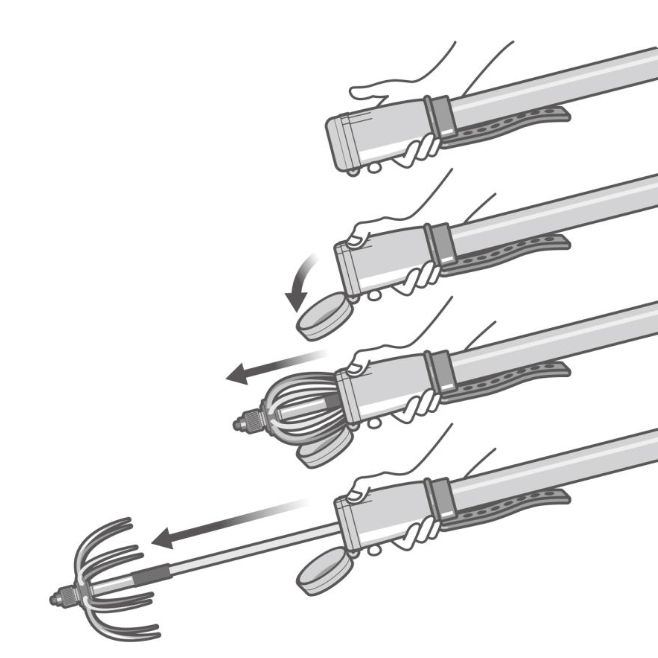 オートキングギャフ630 ガンメタ