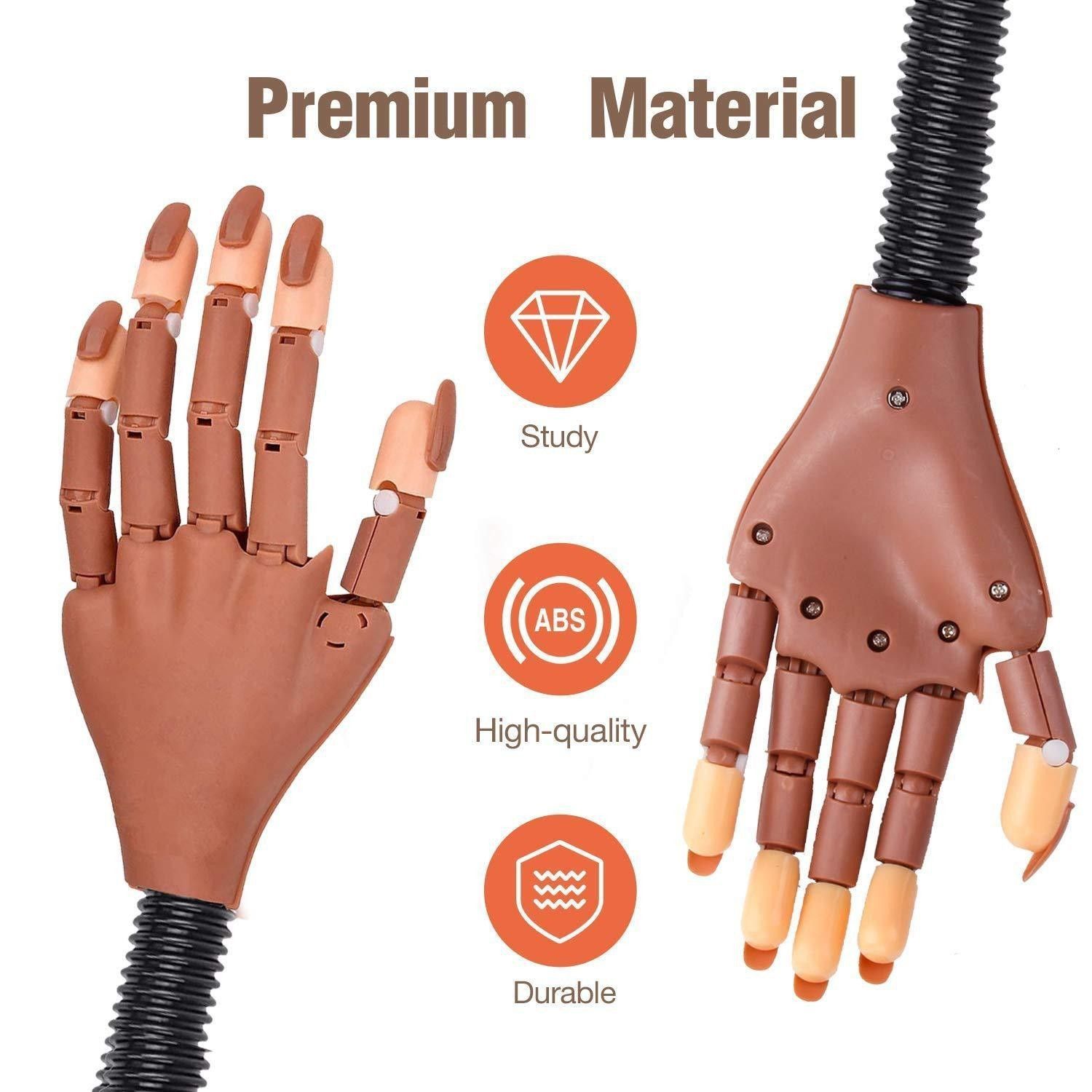 MODEL HANDモデルハンド、ネイル技術検定練習用、使用済み MODEL HANDモデルハンド、ネイル技術検定練習用、使用済み