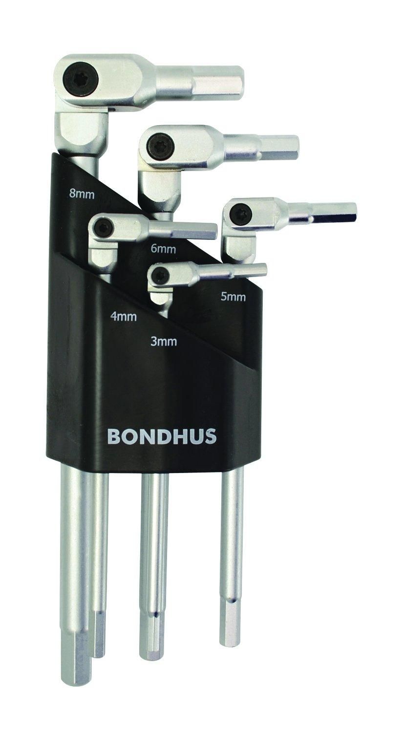 2営業日で発送 ボンダス BONDHUS ボンダス HEX PRO ピボットヘッド六角レンチセット 5本組 3-8mm