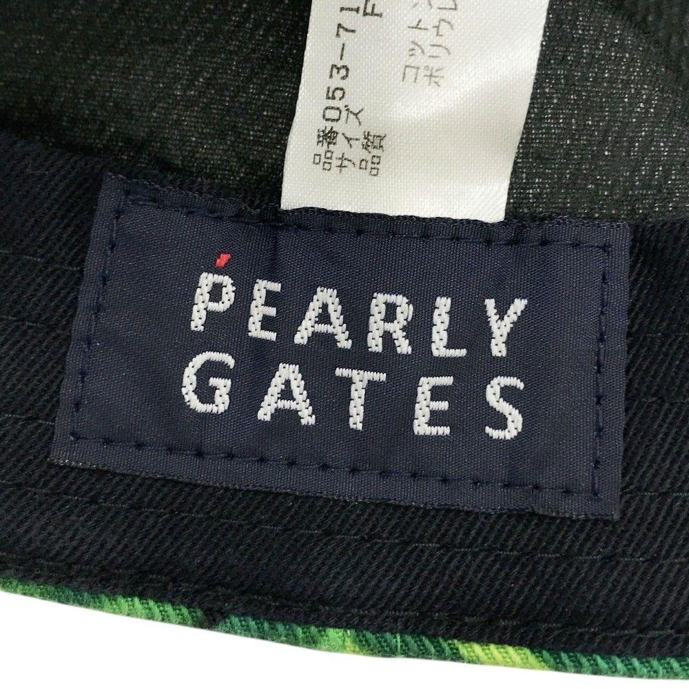PEARLY GATES パーリーゲイツ ゴルフ キャップ【ネイビー】美品！ PEARLY GATES パーリーゲイツ ゴルフ キャップネイビー美品
