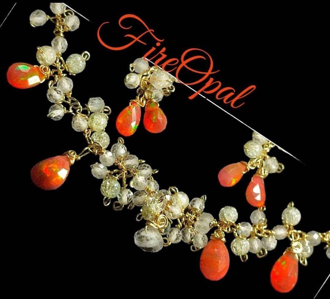 ホワイトトパーズ ネックレス