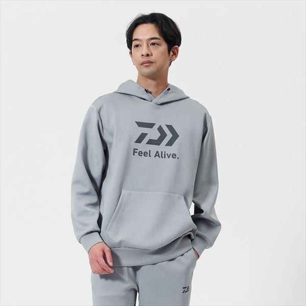 ダイワ ウェア DE-8925 DANROTECHスウェットフーディー ブラック M
