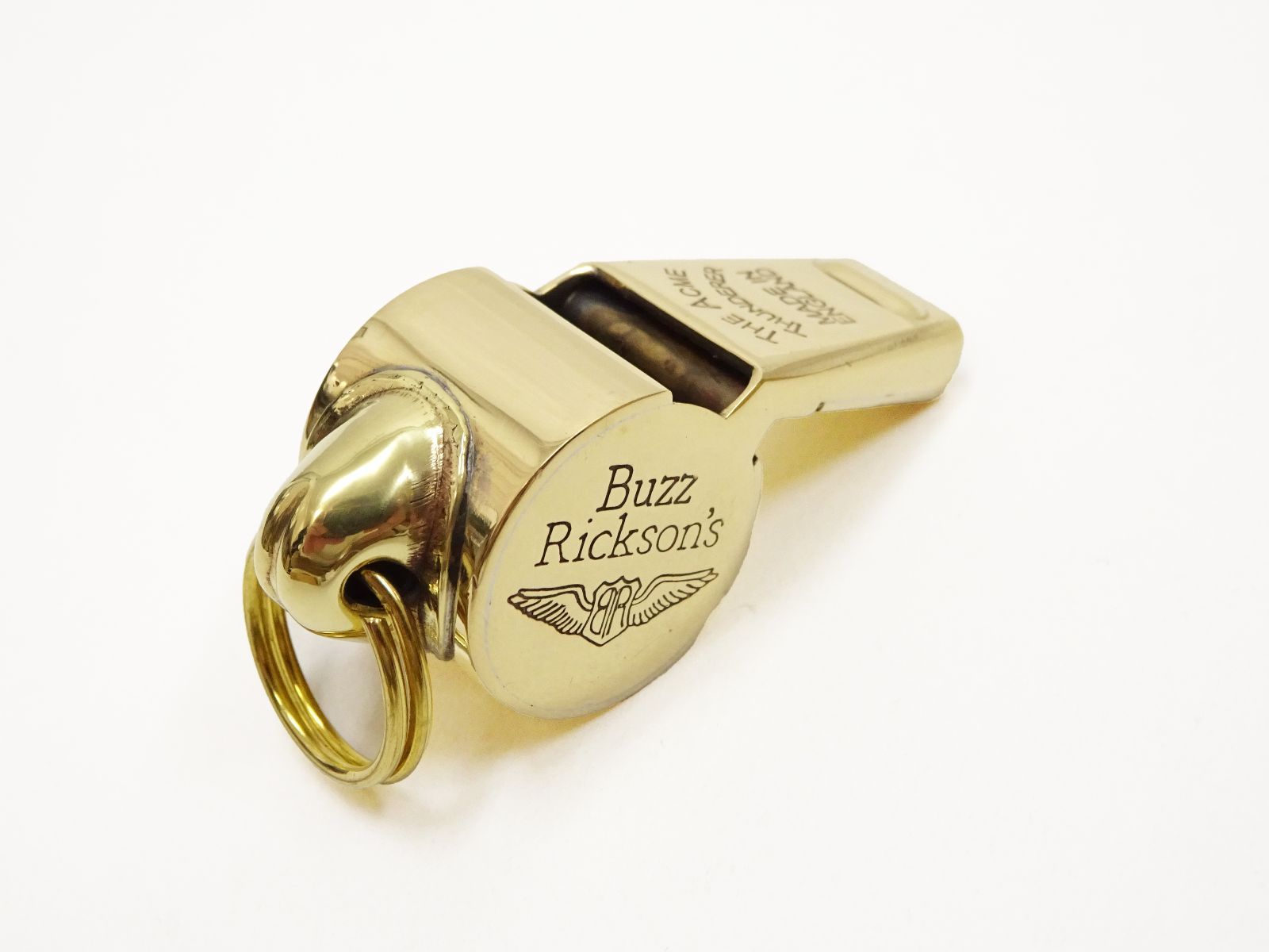 バズリクソンズ BUZZ RICKSON'S ACME(アクメ)社製 真鍮(しんちゅう・BRASS) ホイッスル 笛 警笛 BR02763 新品