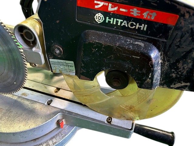 ☆中古品☆ HITACHI 日立工機 100V 216mm 50/60Hz 卓上スライド ☆中古品☆ HITACHI 日立工機 100V 216mm 50/60Hz 卓上スライド