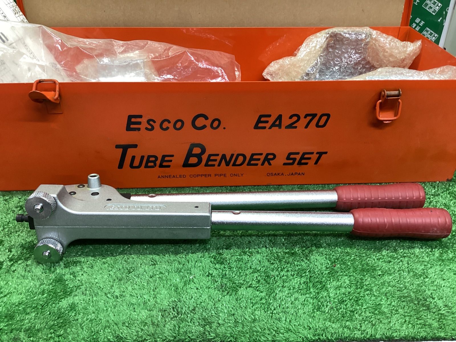 エスコ ESCO ラチェット式チューブベンダー EA270