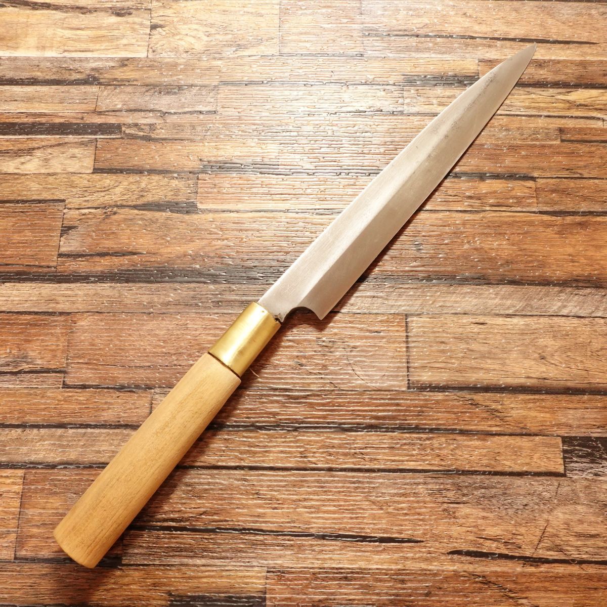 杉本 柳刃包丁 研ぎ済 刺身包丁 特製 ハガネ 210mm 【公式通販】