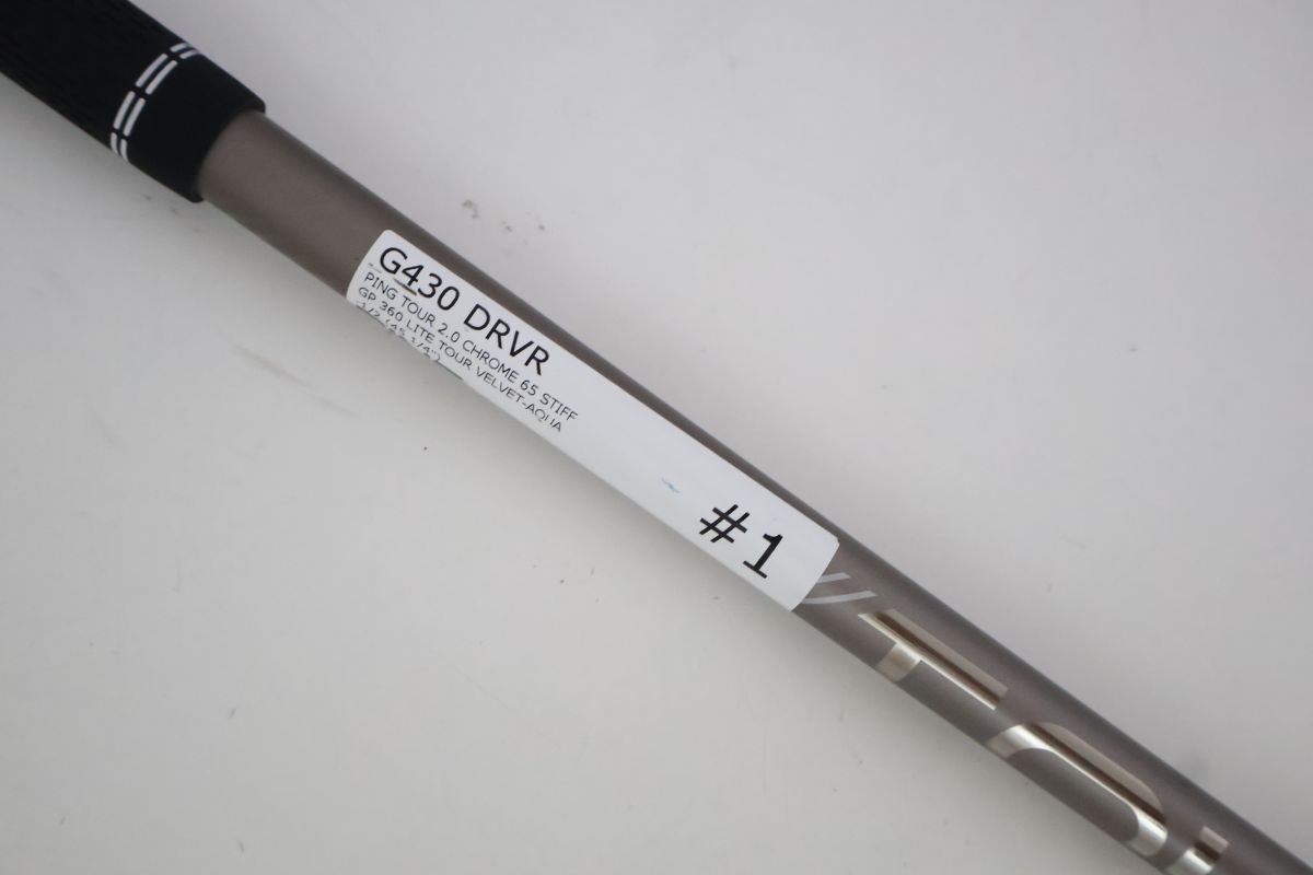 ピン PING ピン 純正シャフト1 ドライバー用_スリーブ付 PING TOUR 2.0