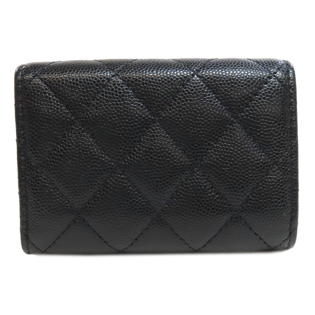 CHANEL シャネル マトラッセ ゴールド金具 二つ折り財布（小銭