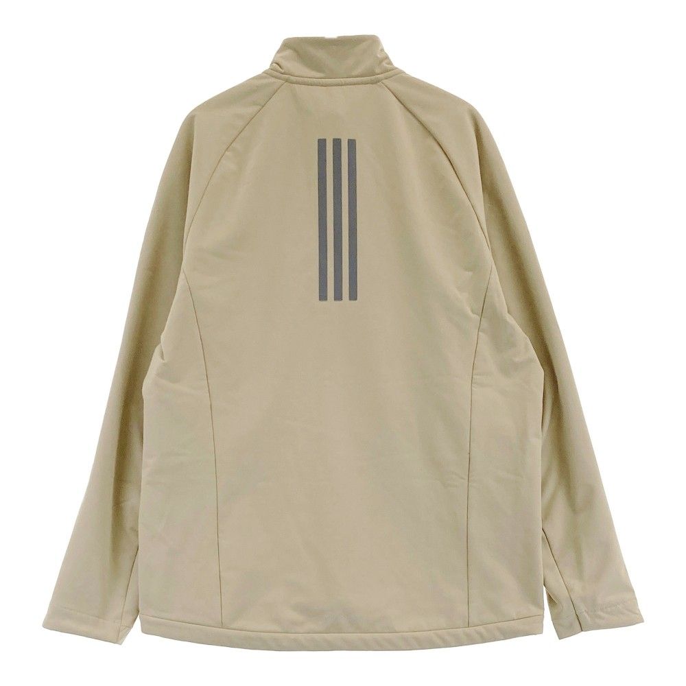 サイズ：L ADIDAS GOLF アディダスゴルフ IM7309 2024年モデル 3WAY ダウンベスト ジャケット  ベージュ系 [240101414975] ゴルフウェア メンズ ストスト ADIDAS GOLF アディダスゴルフ IM7309 2024年モデル 3WAY ダウン