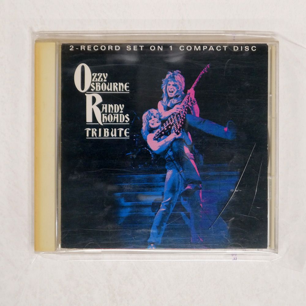 オジーオズボーン ランディローズ TRIBUTE 洋盤 L P 二枚組 オジー