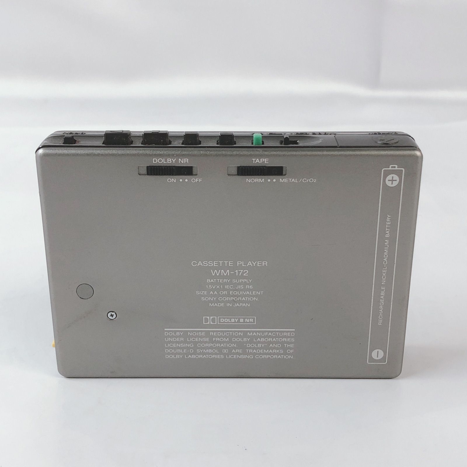 SONY WALKMAN ポータブルカセットプレーヤー ジャンク品 部品