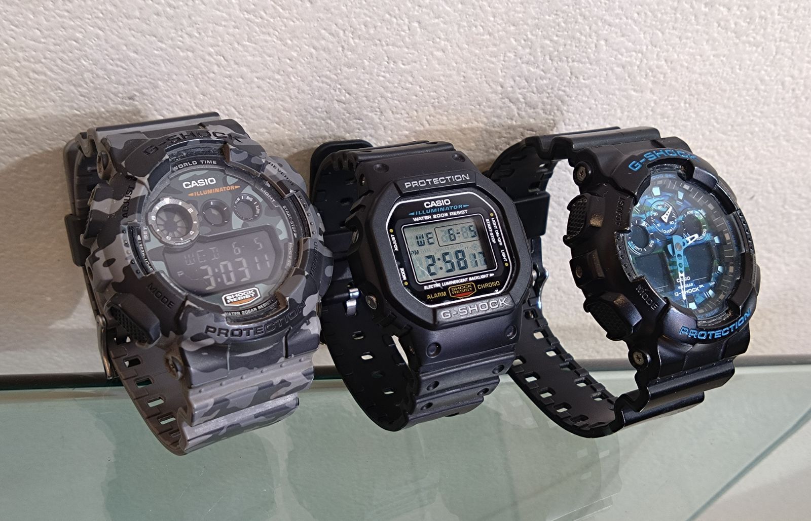 916 CASIO G-SHOCK Gショック メンズ 腕時計 3427 3229 5081 3点セット