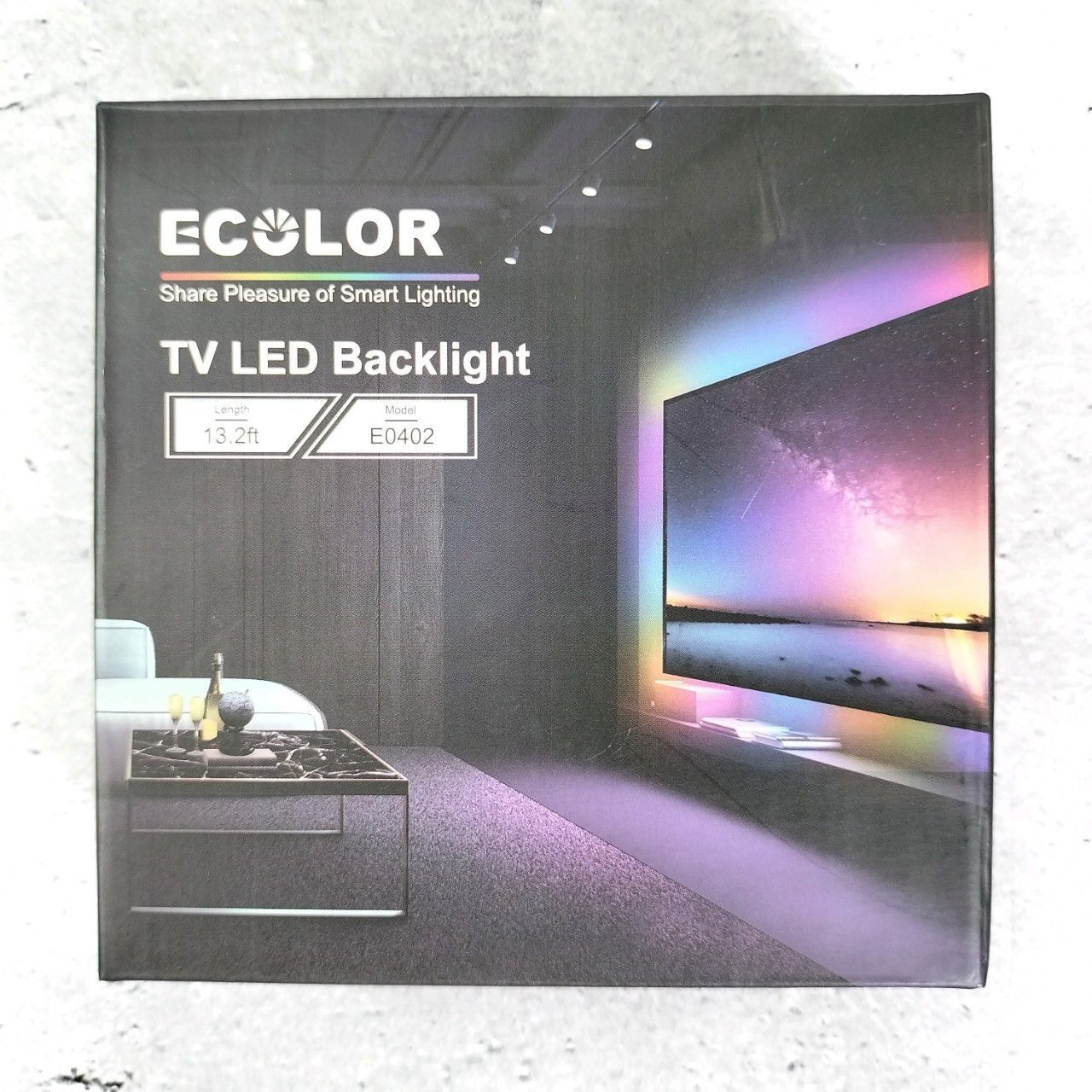 ECOLOR TV LED Backlight Model E0402 - その他