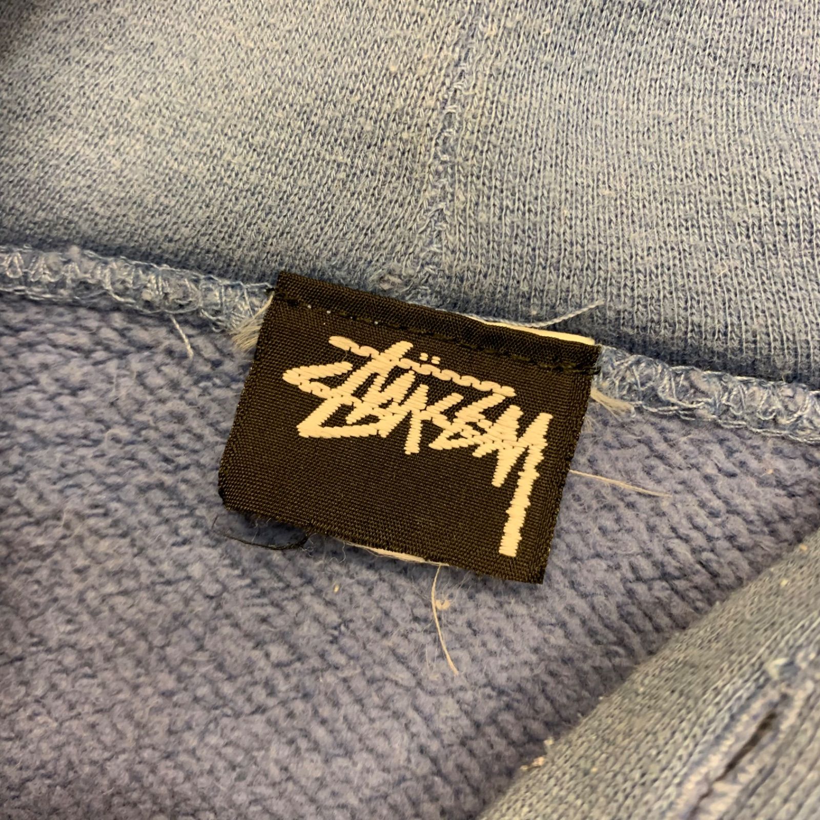 80's Stussy スカルサーフ パーカー 初期 黒タグ - expensive Vintage