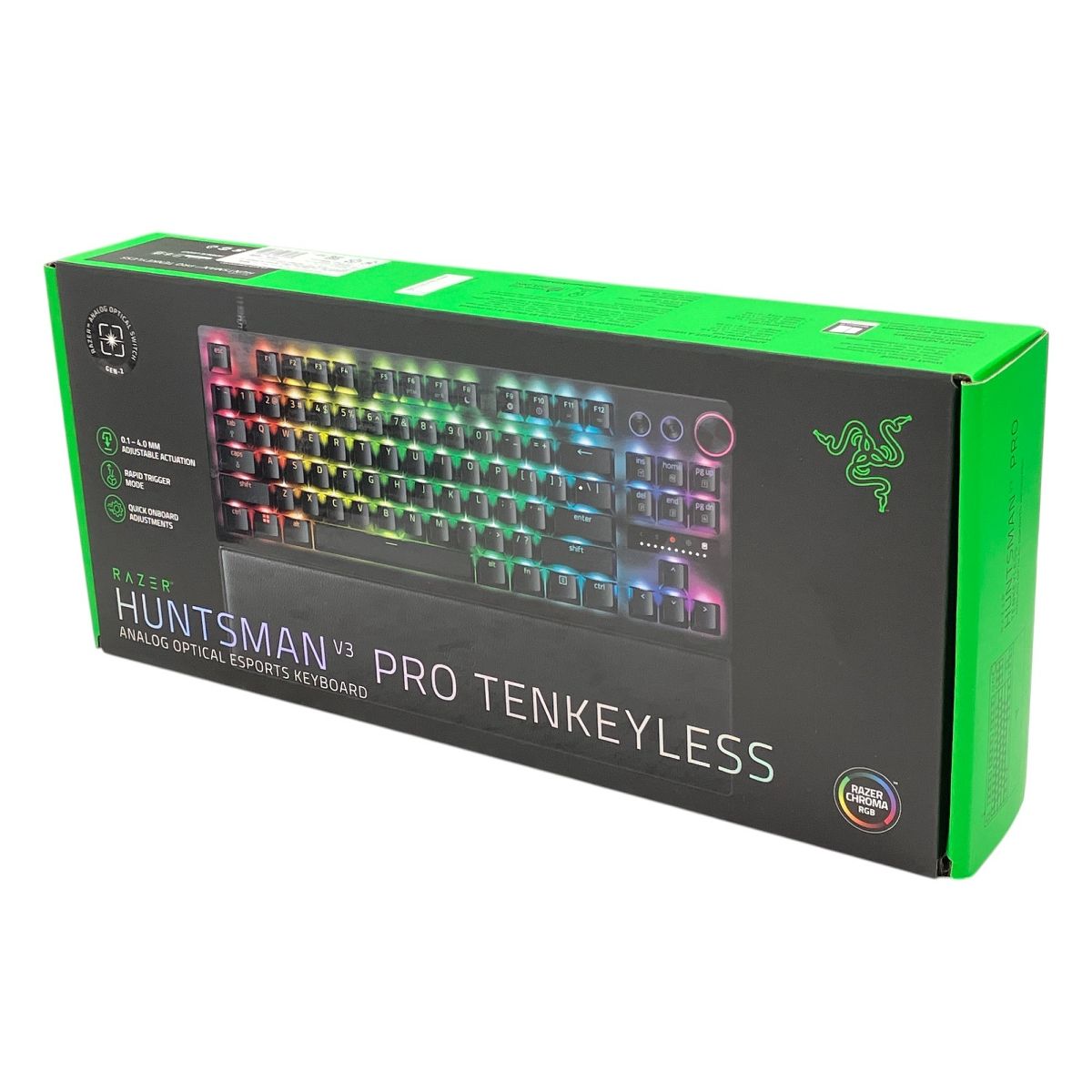 RAZER HUNTSMAN V3 PRO テンキーレス ゲーミング キーボード レイザー PC周辺機器 W10072975