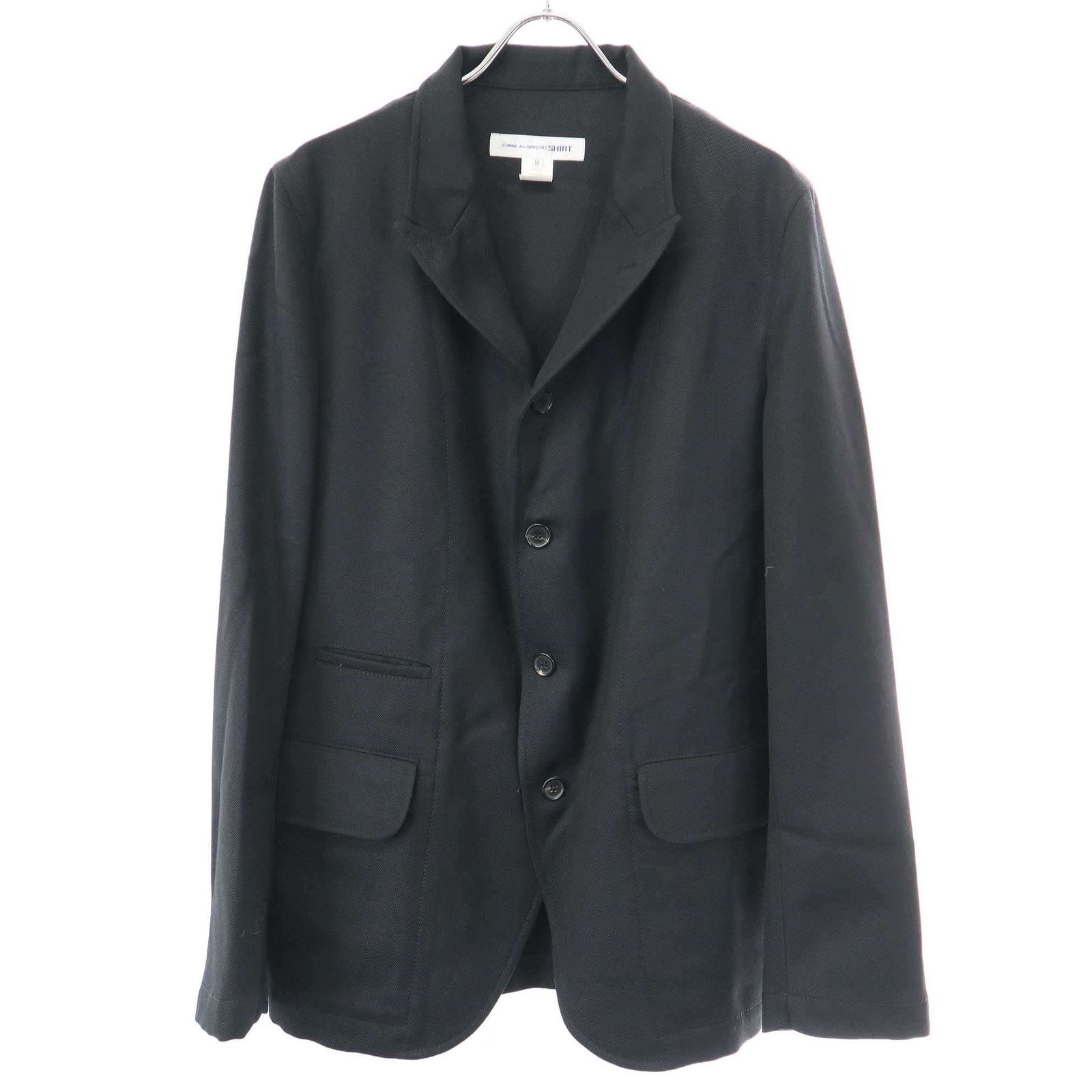 コムデギャルソン　ウールジャケット COMME des GARCONS コムデギャルソンCOMME ウール混紡ジャガード
