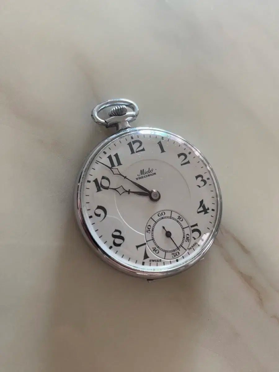 稼働品 ジャンク☆Mido ミドー アンティーク手巻き腕時計 スモセコ