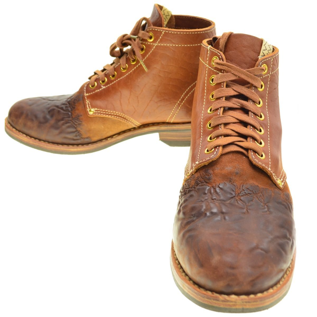 29cm【VISVIM】22AW 0122202002003 BRIGADIER BOOTS-FOLK brown ブーツ