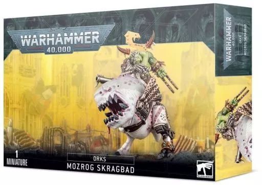 ミニチュアゲーム オルク モズロッグ スクラグバッド ウォーハンマー40000 Orks Mozrog Skragbad 50-55
