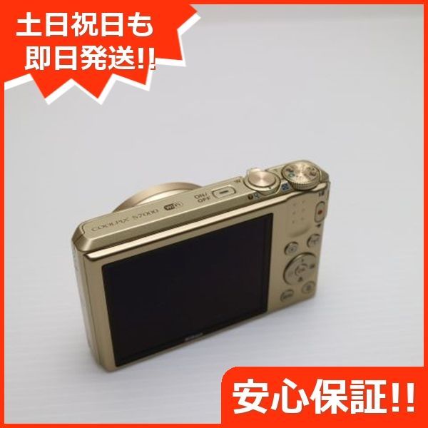 超美品 COOLPIX S7000 ゴールド 即日発送 コンデジ Nikon 本体 土日祝発送OK 02000