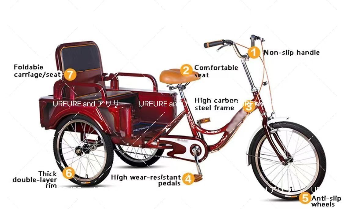 『新品・未使用』三輪車　ブラウン　両対面式 楽天市場】エム・アンド・エム エムアンドエム｜mimi 三輪車