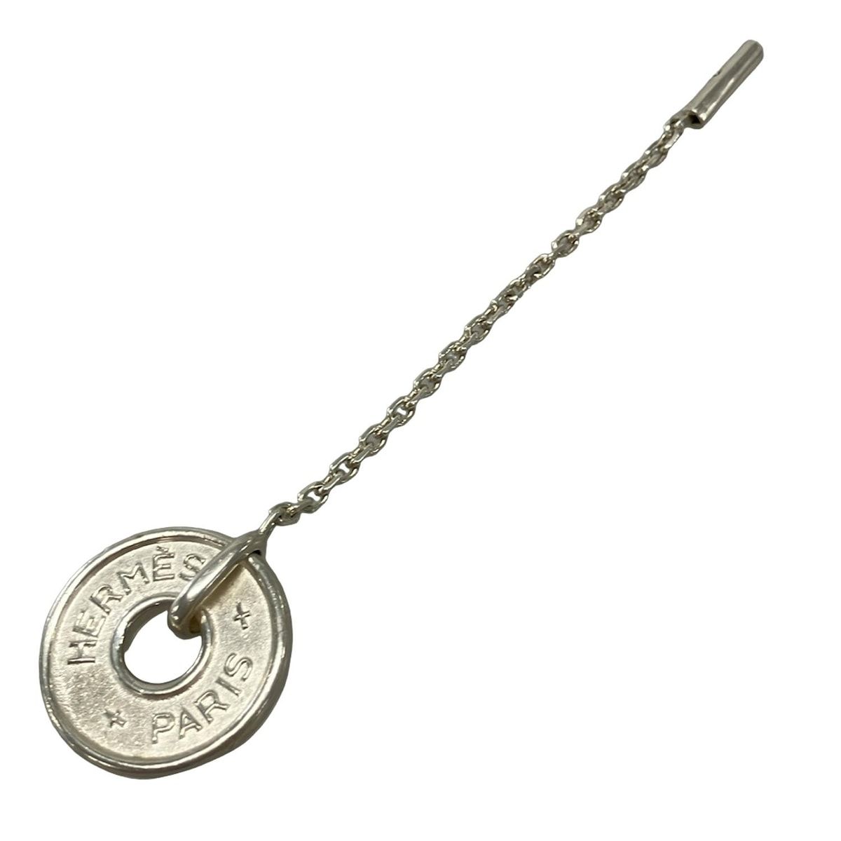 HERMES エルメス キーホルダー チャーム セリエ シルバー