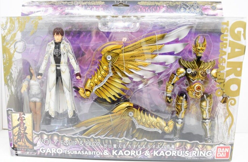 【未開封】イクイップ&プロップ ガロ翼人&カオル&指輪　牙狼　フィギュア ㉚ Amazon | TAMASHII NATIONS イクイップ&プロップVOL.7 ガロ翼人