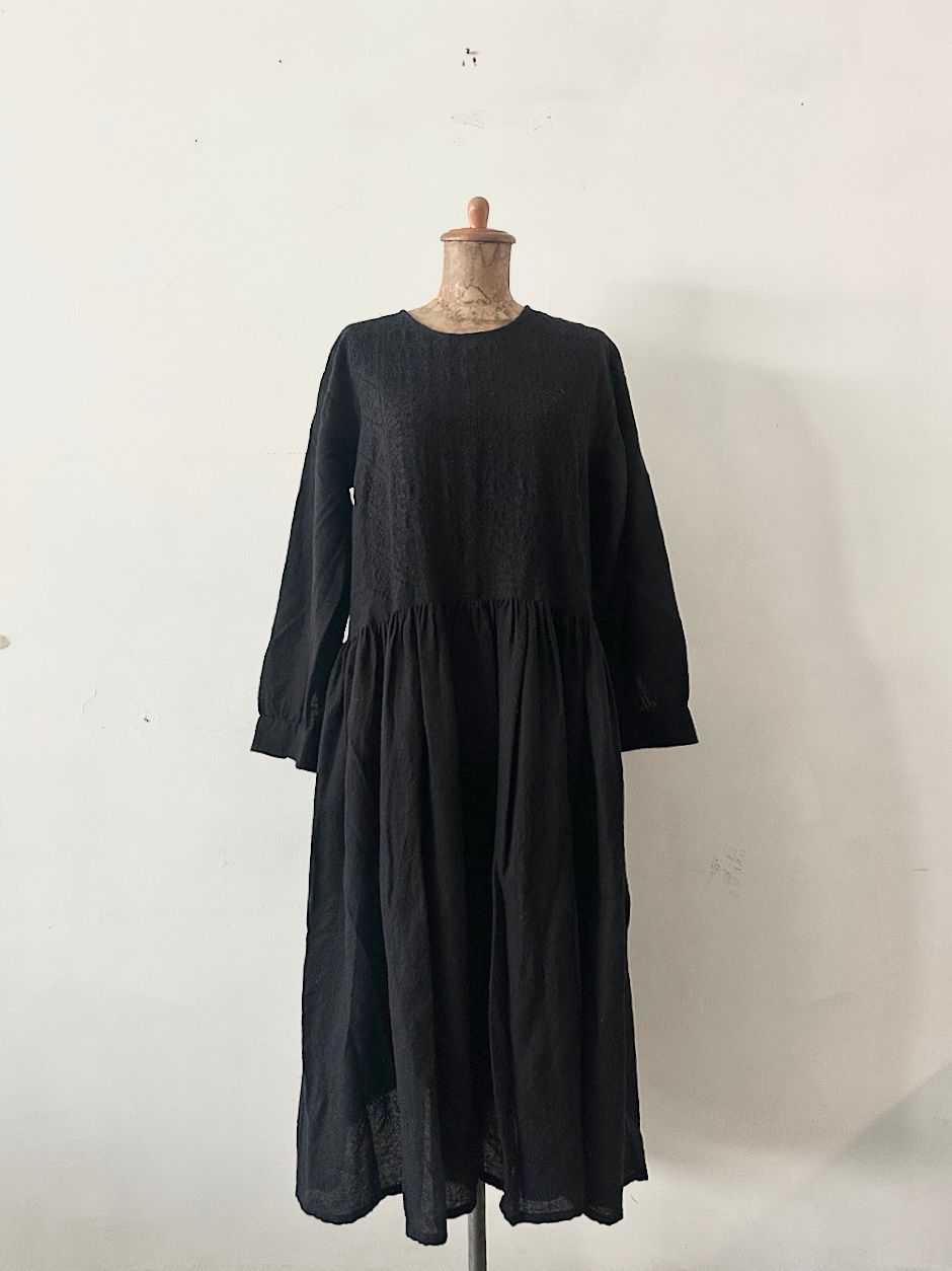 maison de soil ウール刺繍ワンピース サイズ1