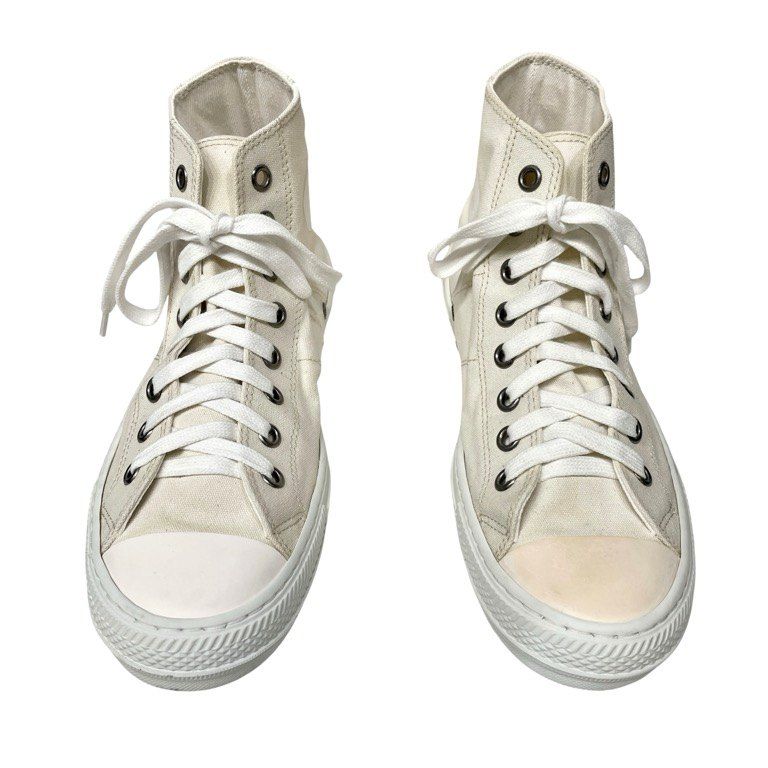 Maison Margiela 22 コットンキャンバスハイカットスニーカー シューズ
