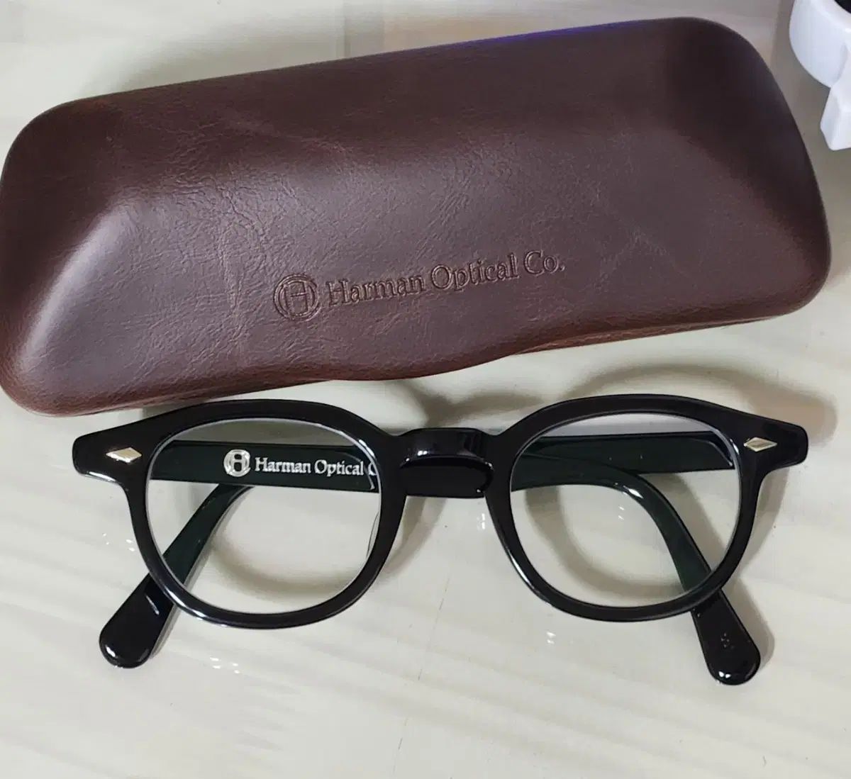 HARMAN OPTICAL ハーマンオプティカル ウォリス 46 ブラック 格闘技レンズ