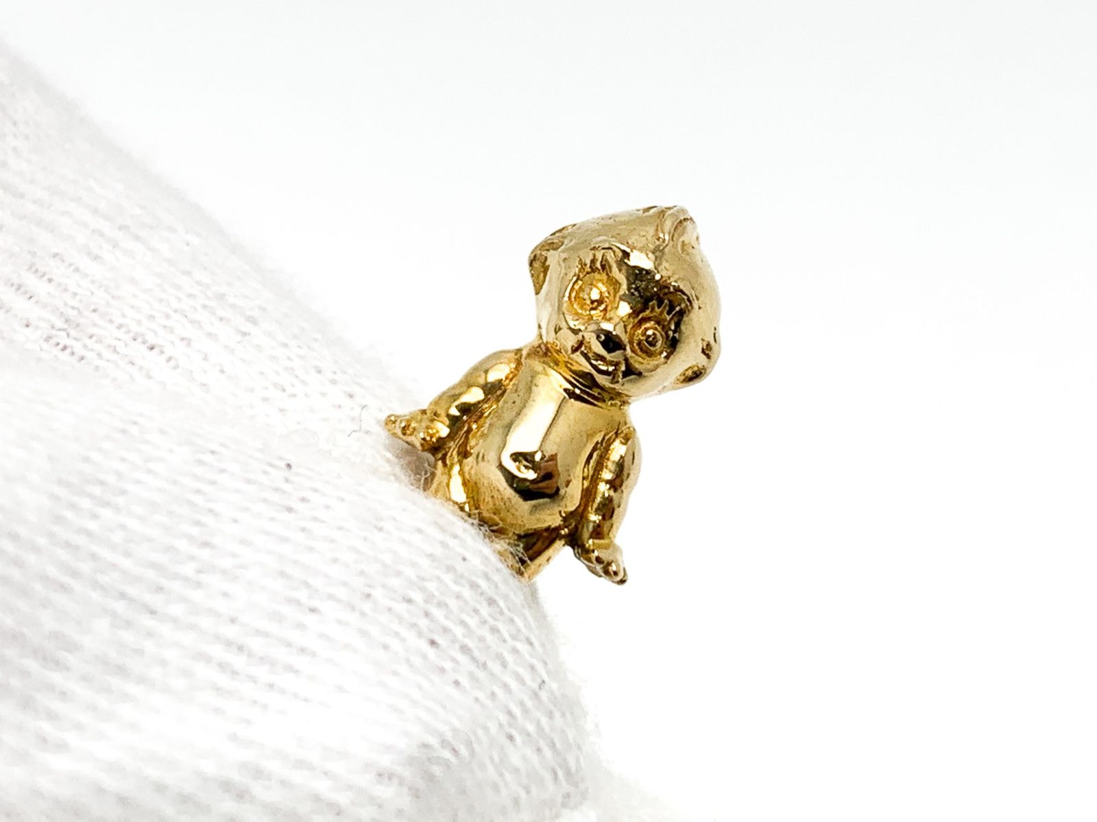 K18 18金イエローゴールド ゴールド キューピー 2001 置物 小物