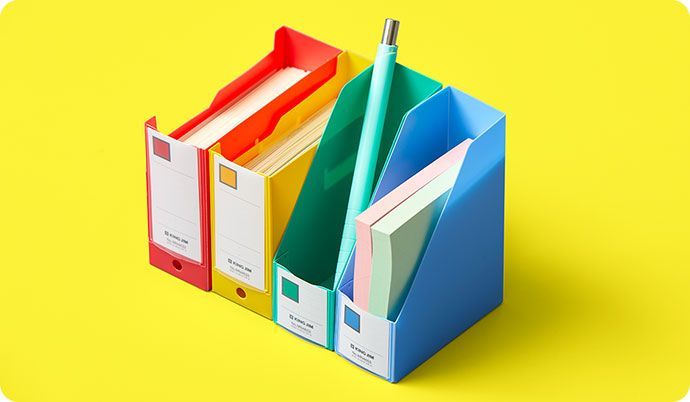 キングジムミニシリーズ ミニGボックスPP タテ・ヨコ 【セット販売