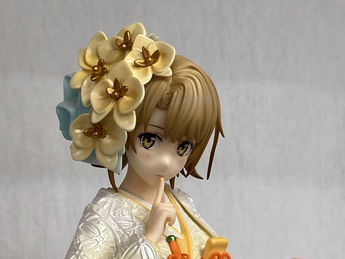 一色いろは 白無垢 1/7フィギュア やはり俺の青春ラブコメ フリュー 俺ガイル』白無垢姿の一色いろはがフィギュアに！ - 電撃オンライン