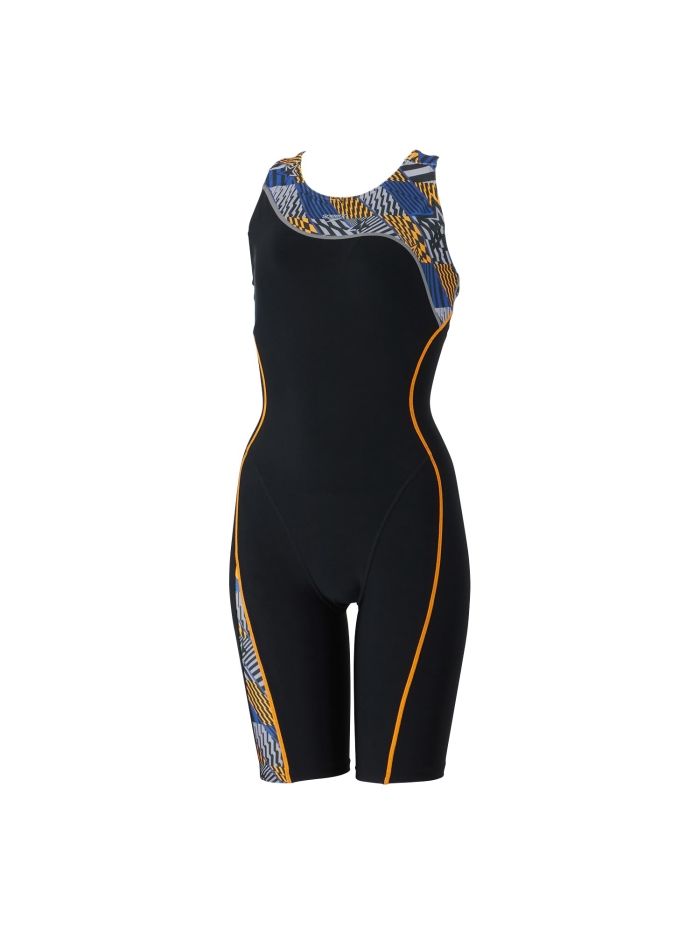 【新品・5営業日で発送】Speedo(スピード) ASYMMETRY_LO-KNEE (SFW12403) 色 : MG*BL サイズ : M 