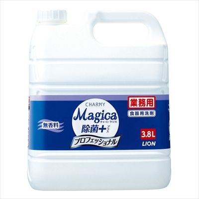 まとめ買い-3点セット 業務用ＣＨＡＲＭＹＭａｊｉｃａ除菌＋ プラス プロフェッショナル無香料 食器用洗剤