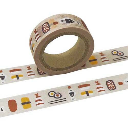 まとめ エルコミューン マスキングテープ goyururi SUSHI GYR-052 ×25セット