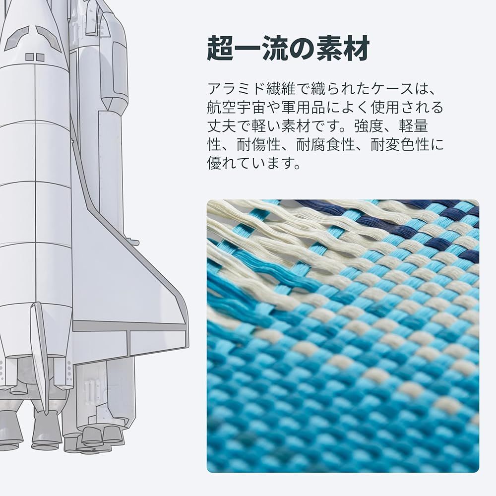 アラミド繊維製 薄型