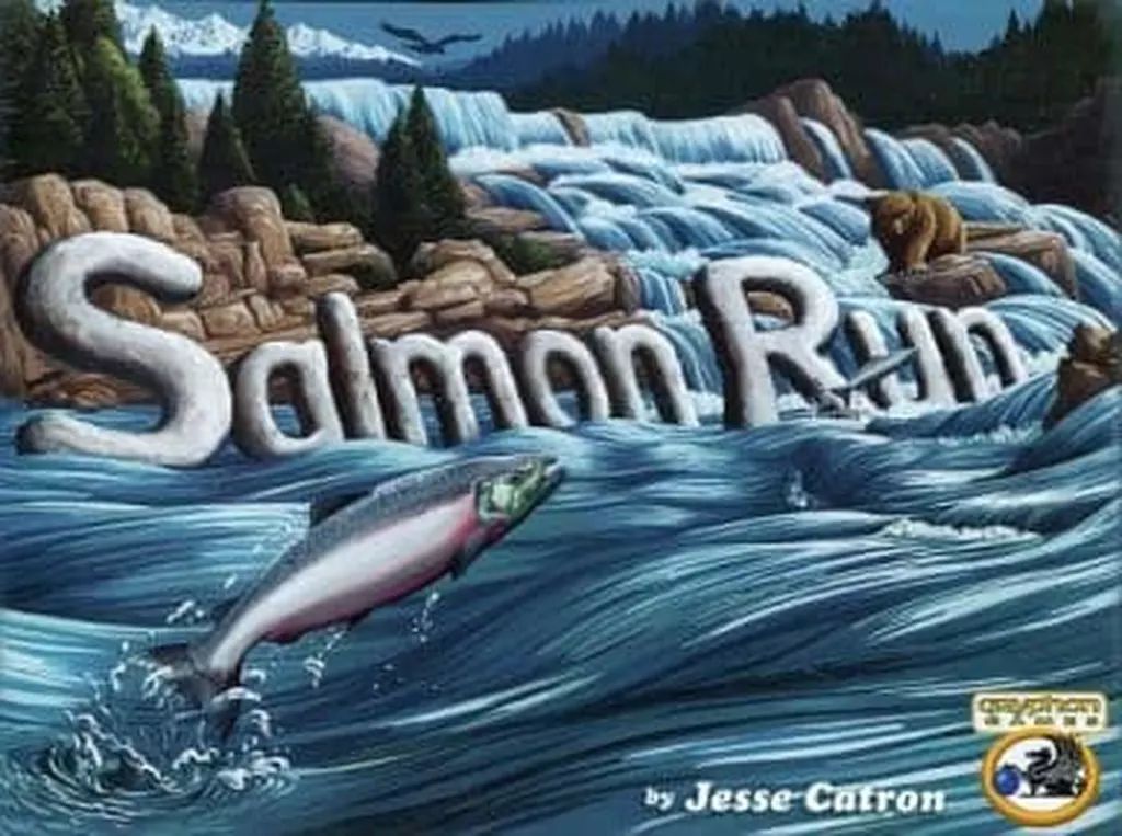 ボードゲーム サケの遡上 Salmon Run