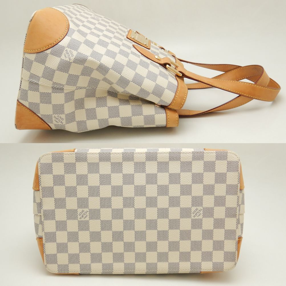 LOUIS VUITTON ルイヴィトン ダミエ アズール ハムステッドPM N51207 ...