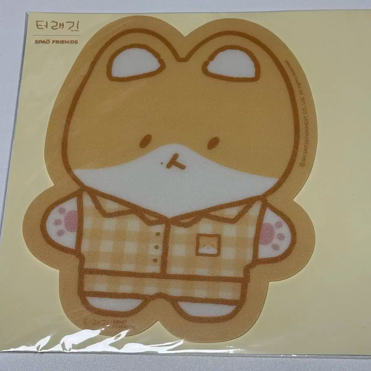 未開封 ベクヒョン(BAEKHYUN) トレギ TEOLAEGI マウスパッド