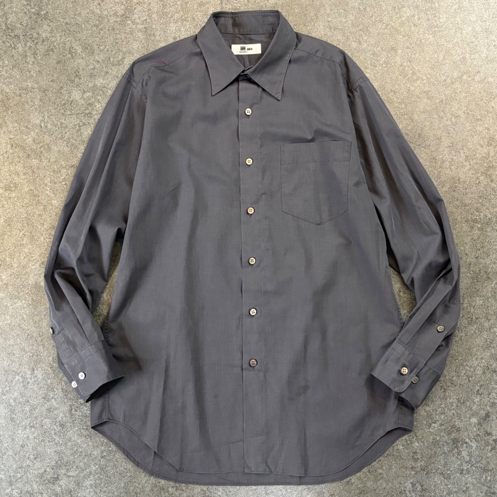 日本製 90s im product MEN ISSEY MIYAKE L/S Shirt アイム 日本製 90s im product MEN ISSEY MIYAKE L/S Shirt アイム