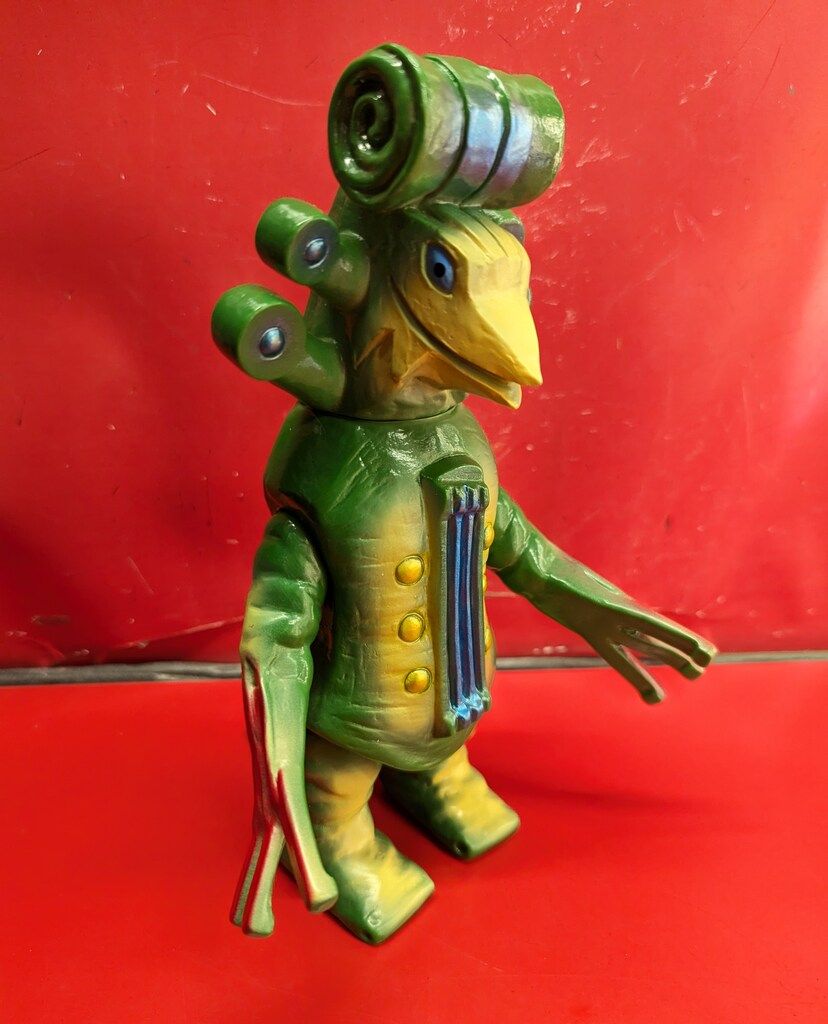 マーミット|メディコムトイ 世紀の大怪獣シリーズ|怪獣天国 ギーゴン 緑成型