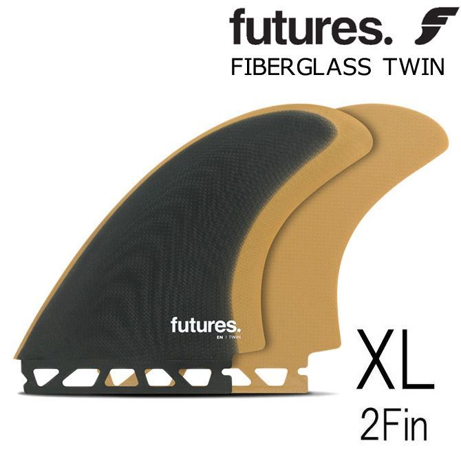 フューチャー フィン ファイバーグラス ツイン イーエヌ モデル ツインフィン キールフィン | Futures Fin FiberGlass Twin Keel EN Keel クリックポスト