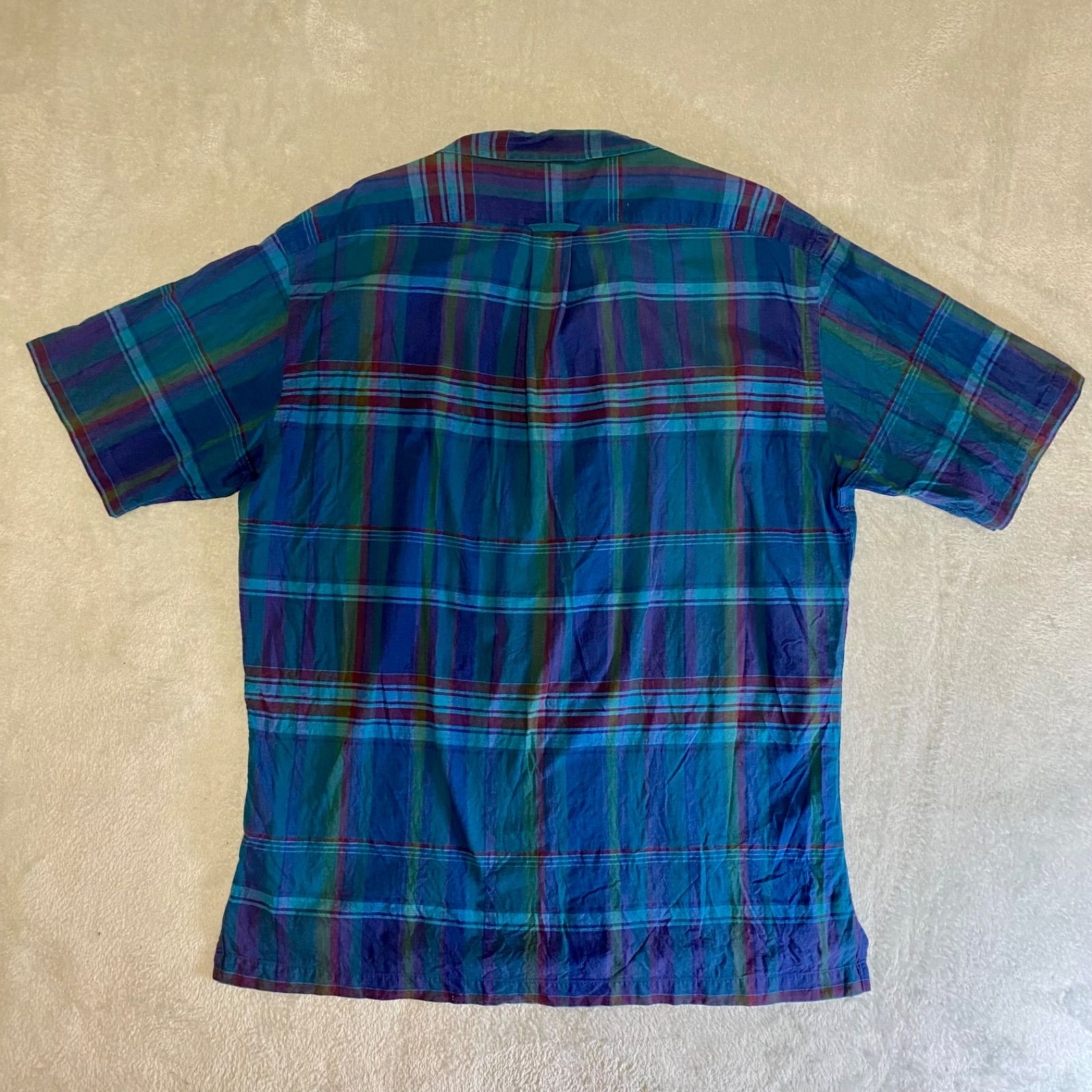 Polo by Ralph Lauren】90s CALDWELL 開襟シャツ アロハシャツ