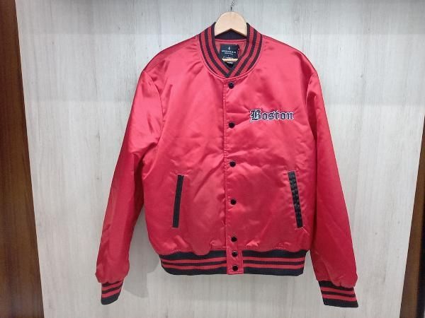 MARCELO BURLON × BOSTON RED SOX マルセロ ブロン × ボストン レッドソックス 　CMEA110F18884007 スタジアムジャンパー XL　スタジャン