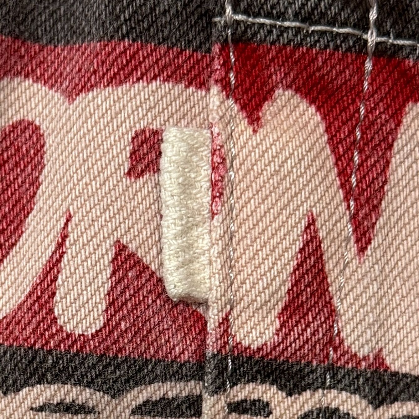 Sacai × Eric Haze 23SS Denim Pants 総柄デニムパンツ ジーンズ