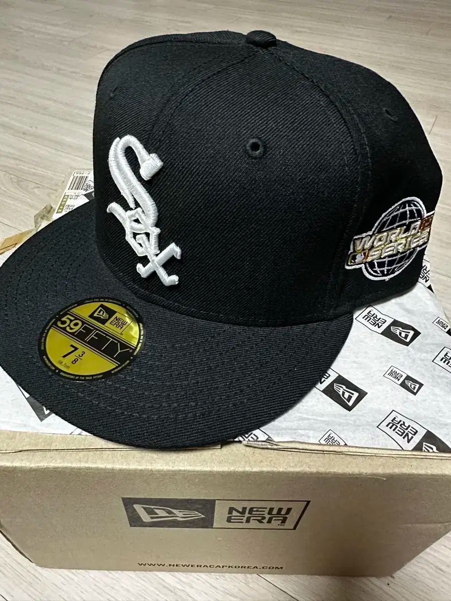 NEW ERA ニューエラ あるがままに ホワイト ソックス 7 3 8 版