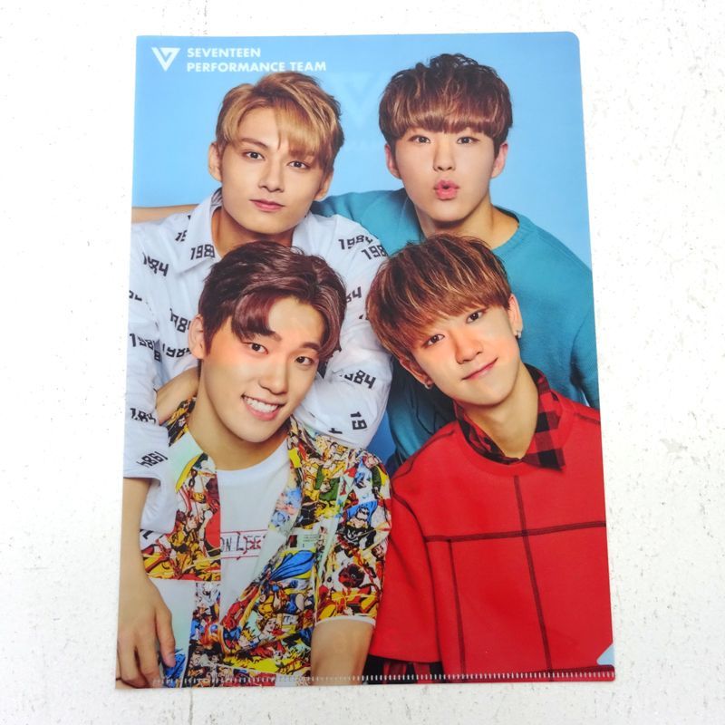 三重店】SEVENTEEN クリアファイル 5枚セット SHINING DIAMOND
