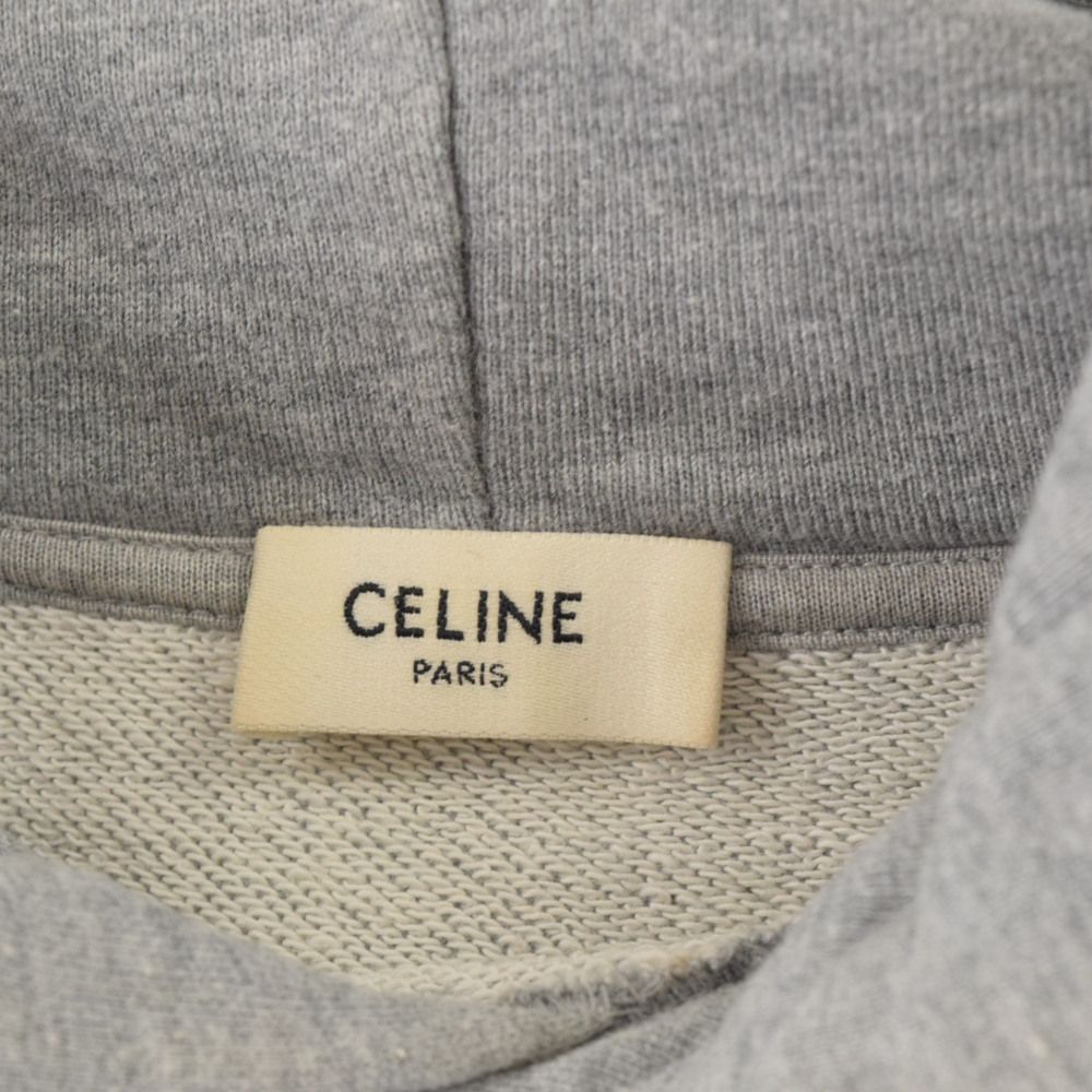 CELINE (セリーヌ) Hedi Slimane ロゴフーディー ドローコードプル