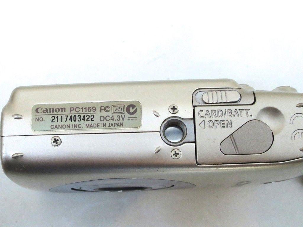 219799】Canon キャノン デジタルカメラ IXY DIGITAL 700 動作確認済み 